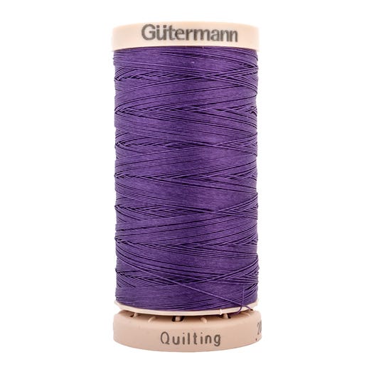 40wt Violet Cotton Hand Quilting Thread | Gutermann #738219-4434